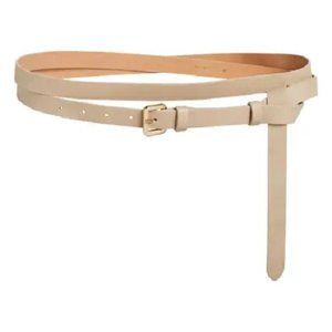 Max Mara Malaga Double Wrap Leather Belt
